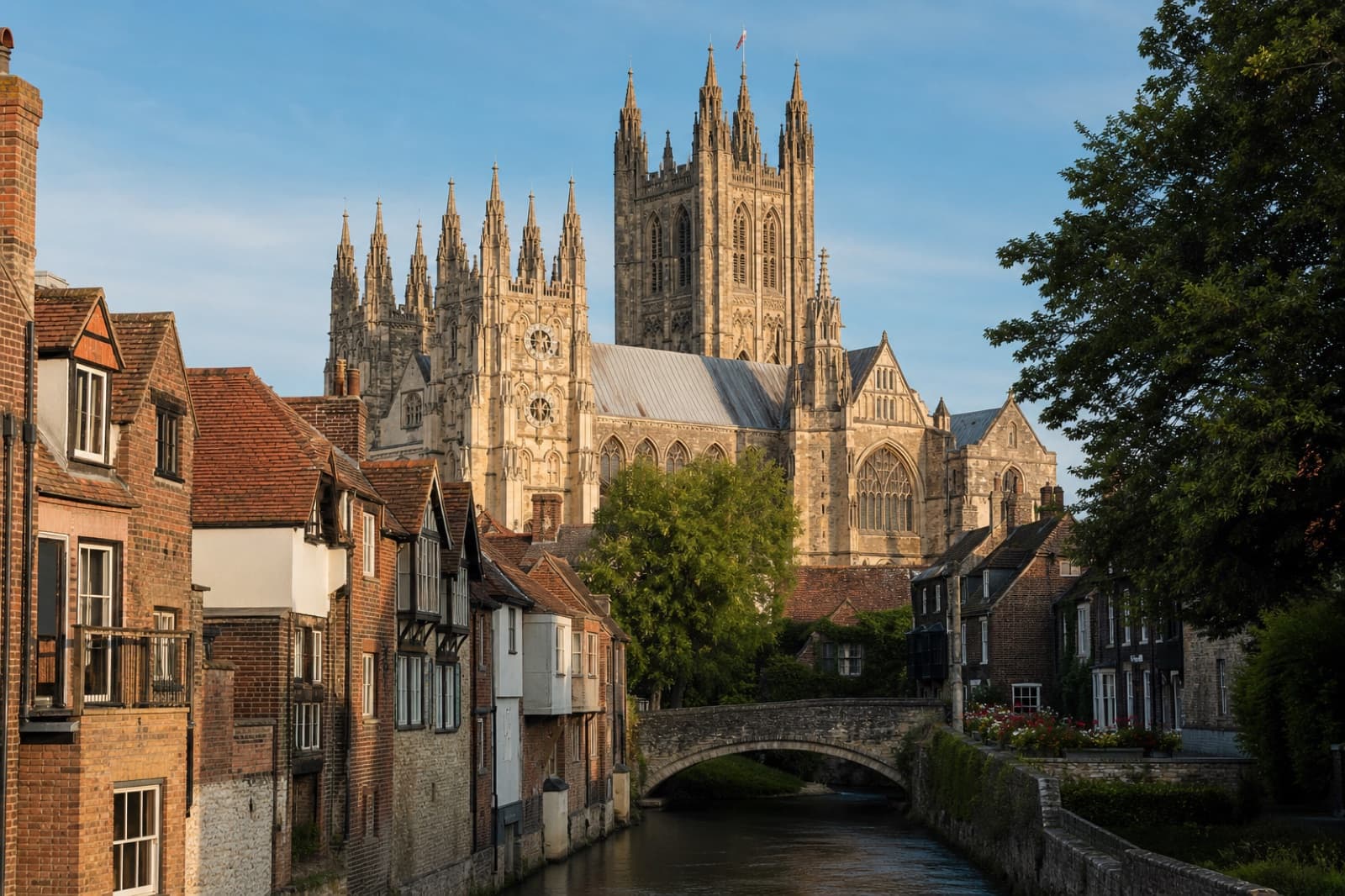 Canterbury Cathedral and historic city, Kent
